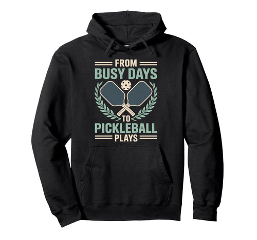 Pickleball Dad Papa Paddle Sport Hoodie - Custom Art Print for Adults - T-Shirt, Sweatshirt, Hoodie