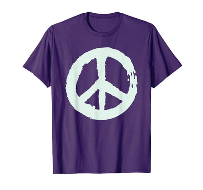 Peace Sign Love 60S 70S Trippy T-Shirt - Casual Everyday Wear Unisex - T-Shirt, Sweatshirt, Hoodie