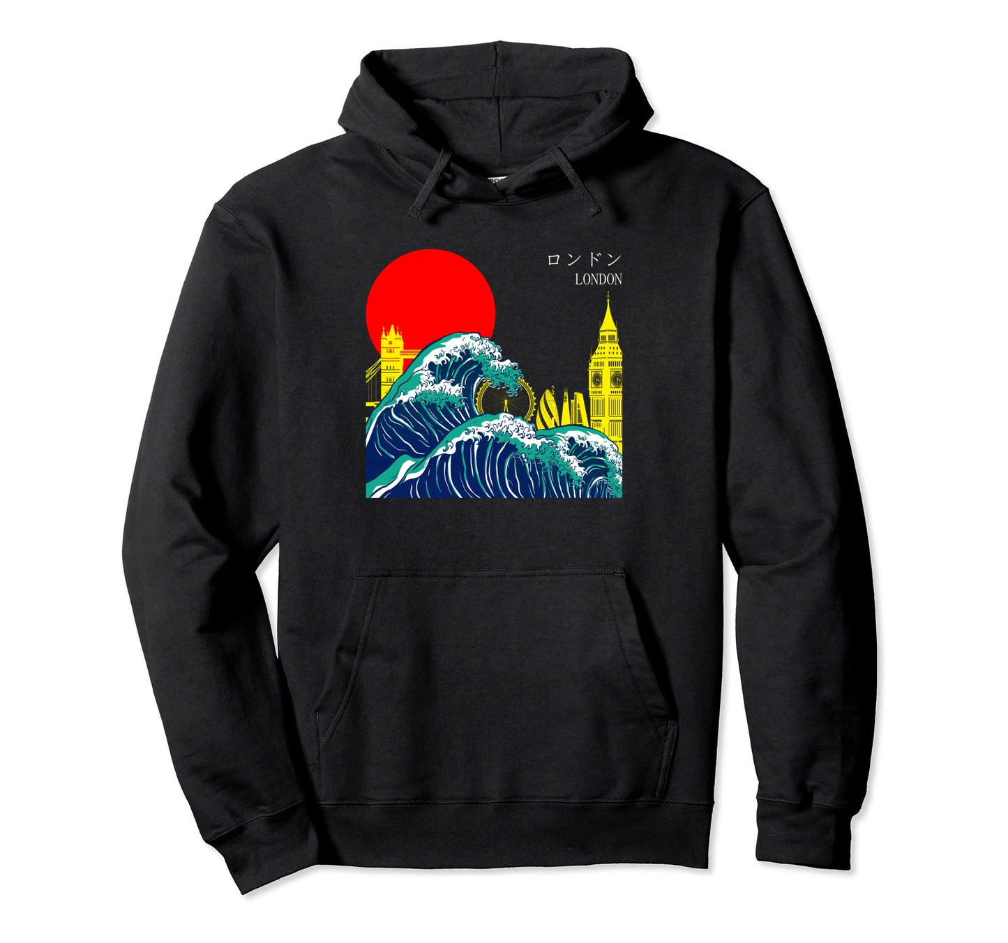 Japan Wave Grunge Anime Vaporwave Hoodie - Minimalist Print Men Women - T-Shirt, Sweatshirt, Hoodie