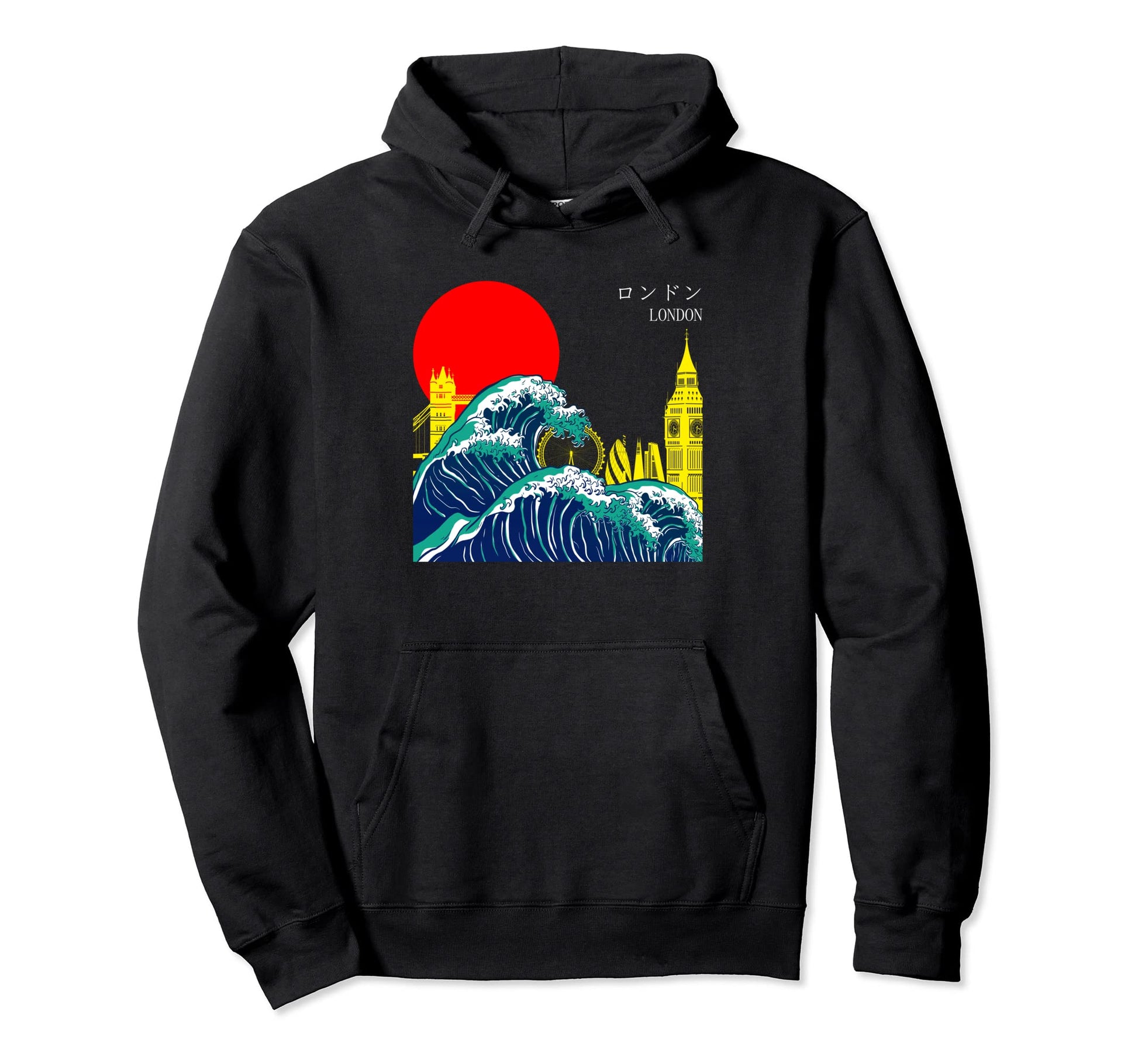 Japan Wave Grunge Anime Vaporwave Hoodie - Minimalist Print Men Women - T-Shirt, Sweatshirt, Hoodie