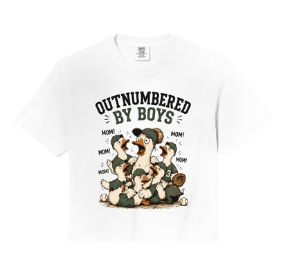 Outnumbered Funny Mama Mom Goose T-Shirt - Trendy Graphic for Adults - T-Shirt, Sweatshirt, Hoodie