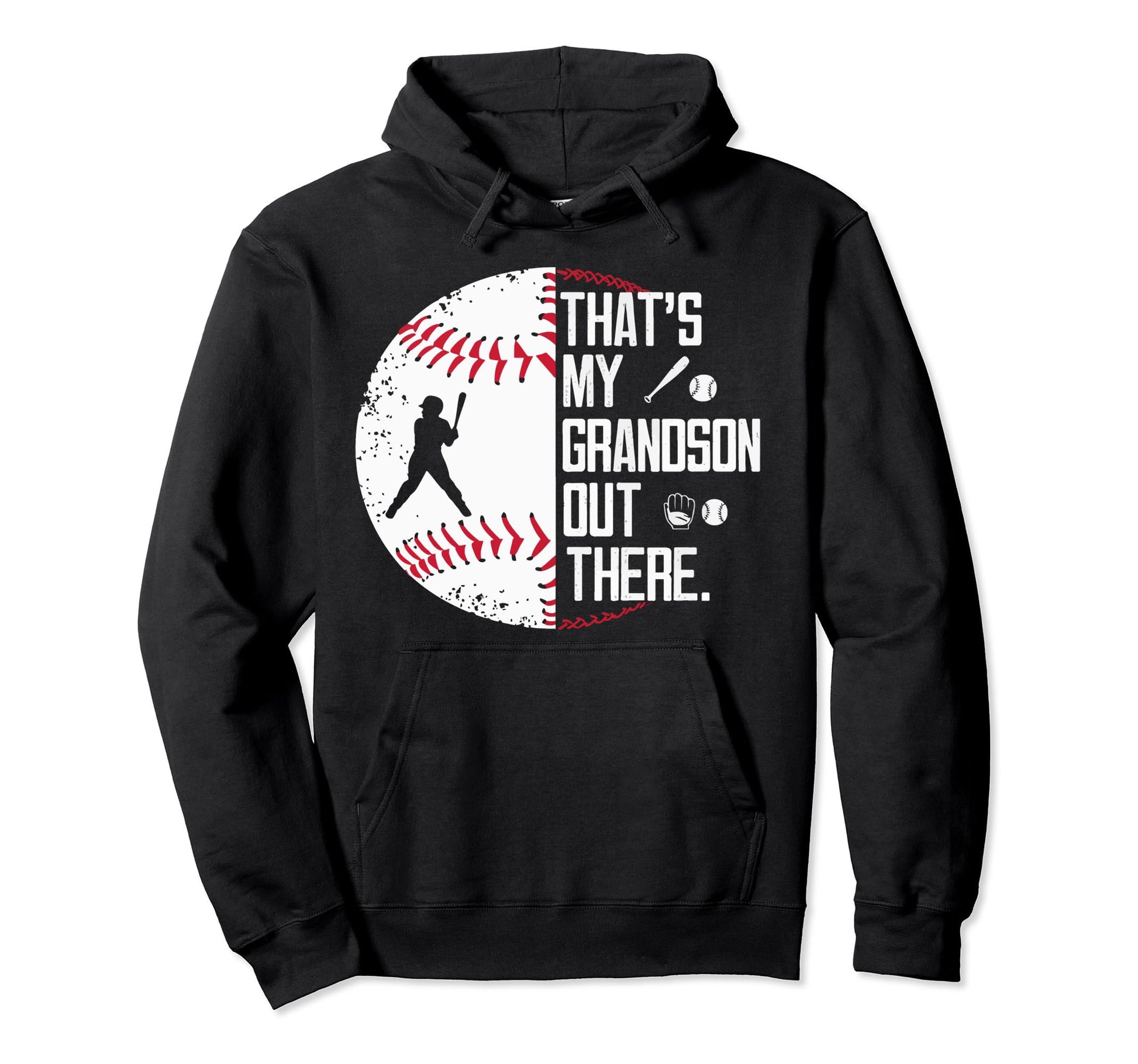 Baseball Grandpa Grandfather Gramps Hoodie - Casual Everyday Wear Unisex - T-Shirt, Sweatshirt, Hoodie