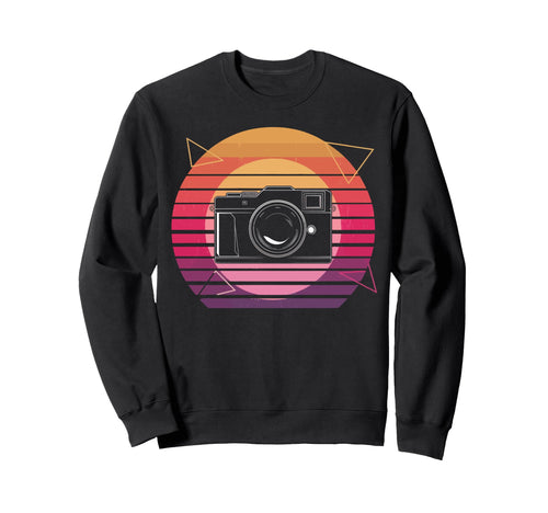 Sunset Camera Photography Lover Sweatshirt - Novelty Apparel Men Women - T-Shirt, Sweatshirt, Hoodie