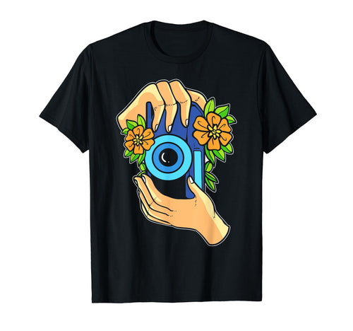 Camera Antique Camera Collector T-Shirt - Aesthetic Graphic for Adults - T-Shirt, Sweatshirt, Hoodie