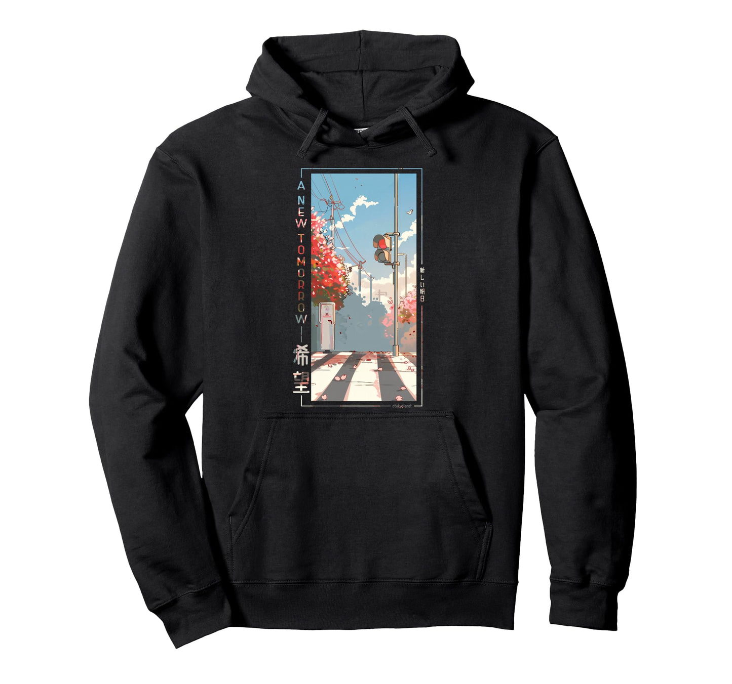 Korean Anime Vibes Vaporwave K Pop Hoodie - Graphic Print Men Women - T-Shirt, Sweatshirt, Hoodie