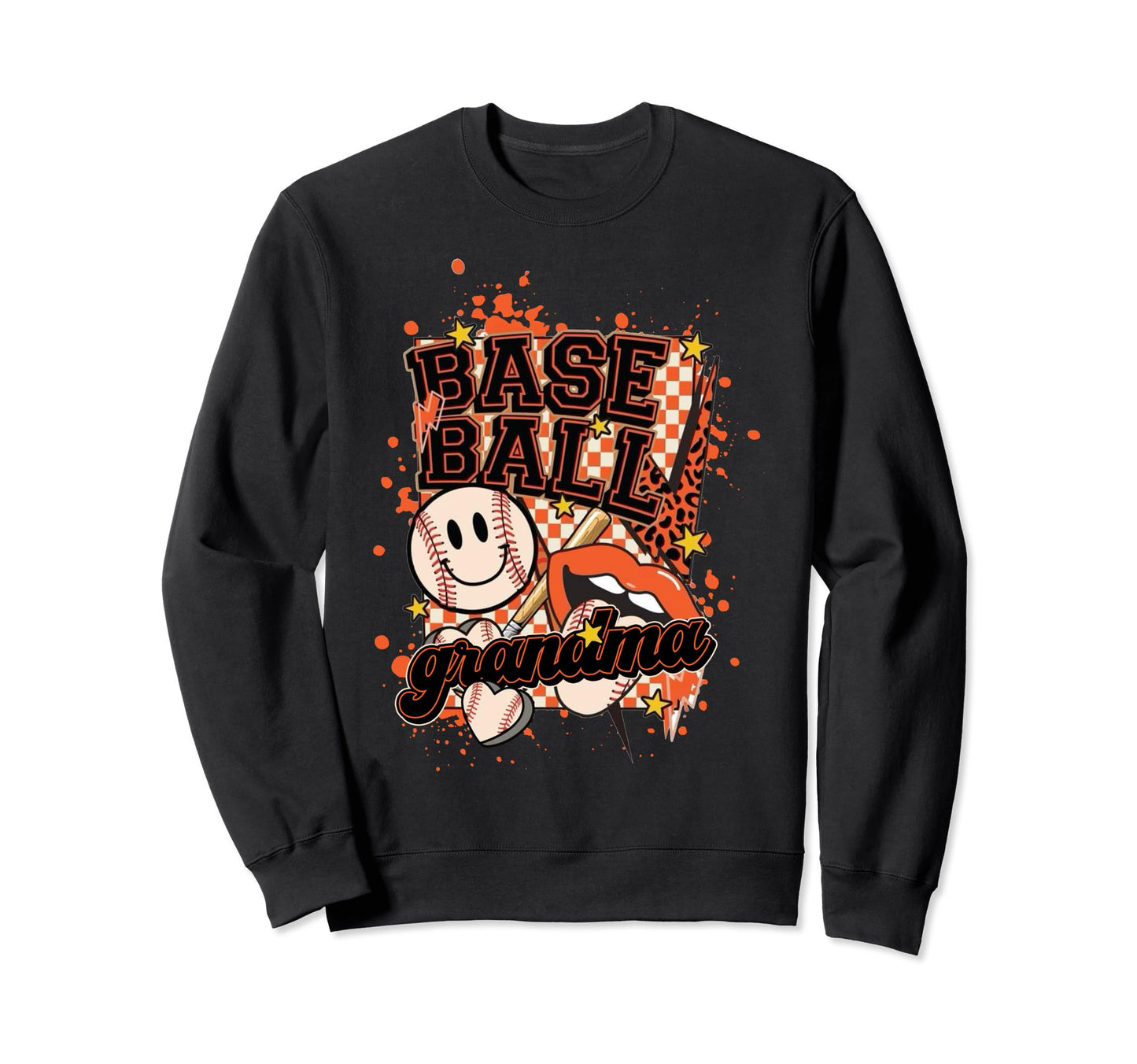 Softball Baseball Grandma Mom Sweatshirt - Fun Novelty Design Unisex - T-Shirt, Sweatshirt, Hoodie