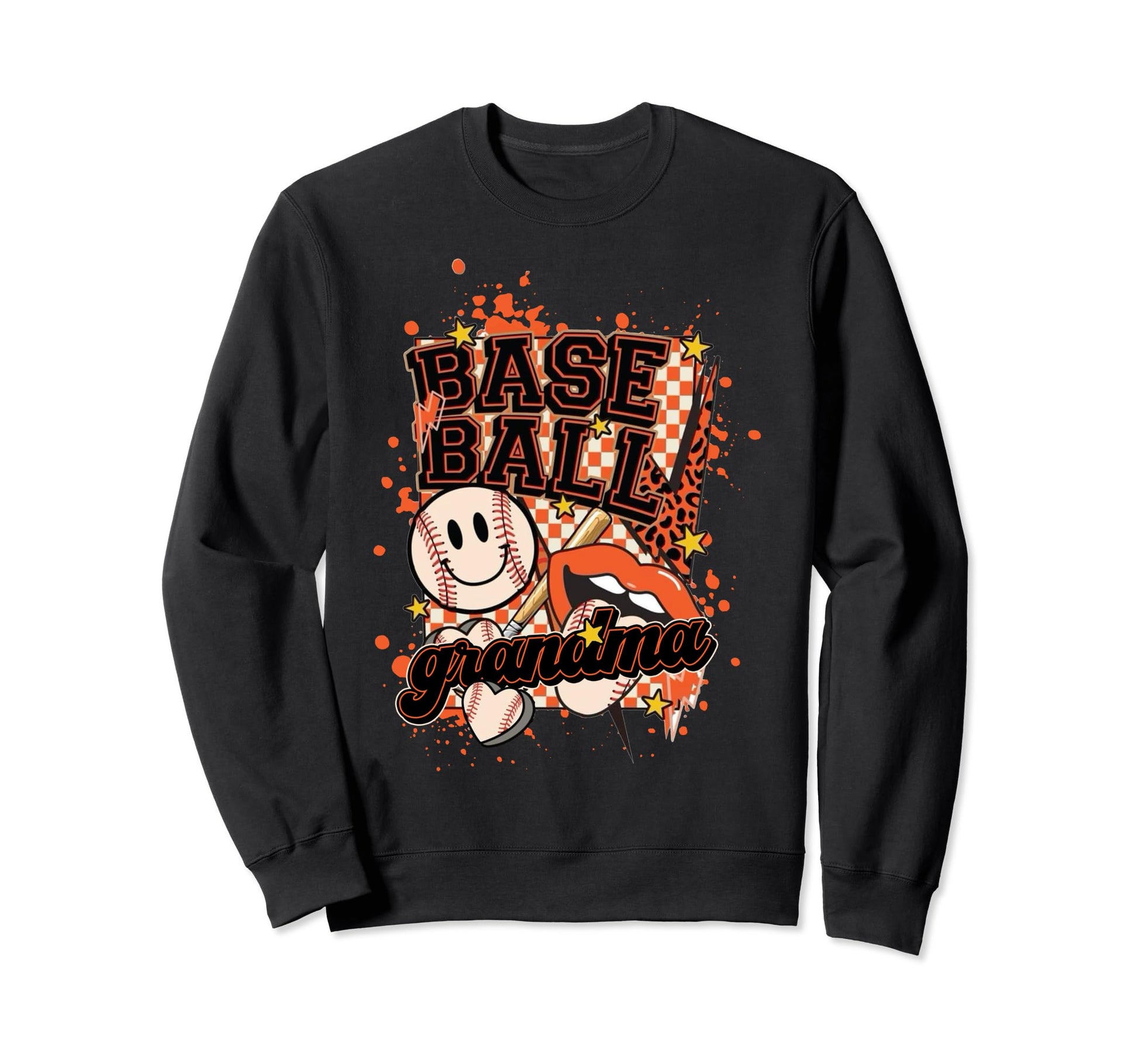 Softball Baseball Grandma Mom Sweatshirt - Fun Novelty Design Unisex - T-Shirt, Sweatshirt, Hoodie