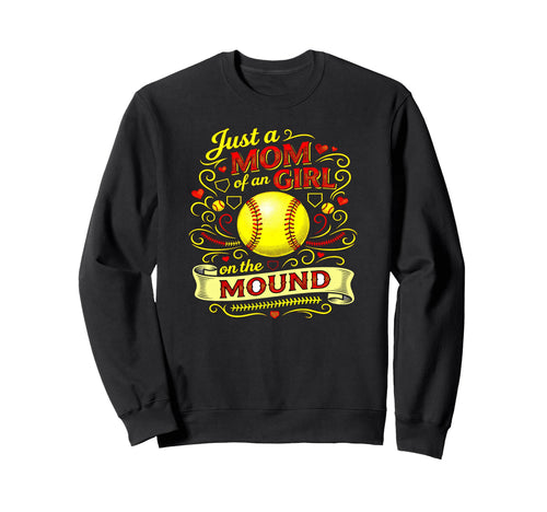 Just Mom Mound Pitchers Mother Sweatshirt - Novelty Apparel Men Women - T-Shirt, Sweatshirt, Hoodie