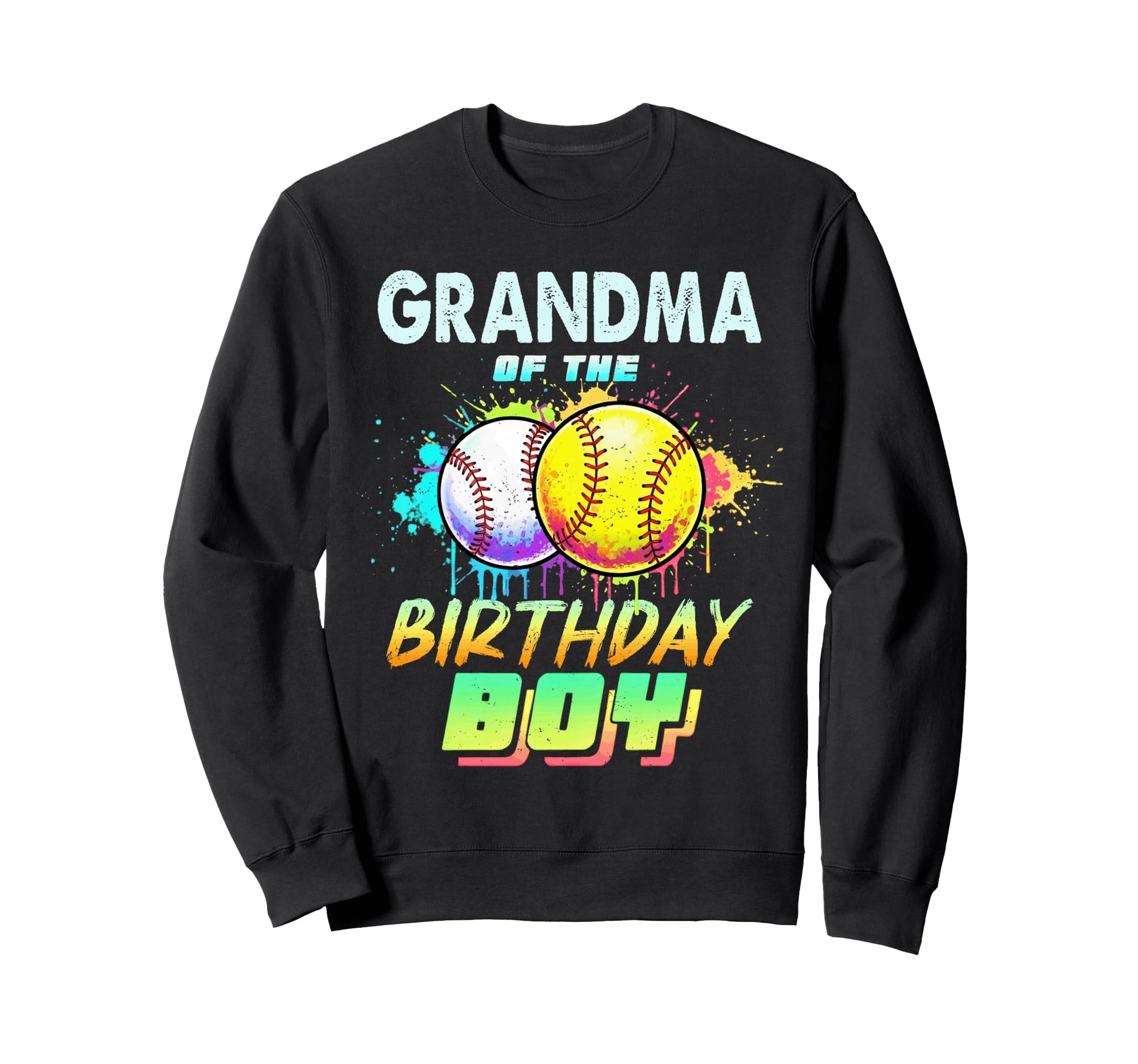 Grandma Birthday Baseball Sweatshirt - Minimalist Print for Adults - T-Shirt, Sweatshirt, Hoodie