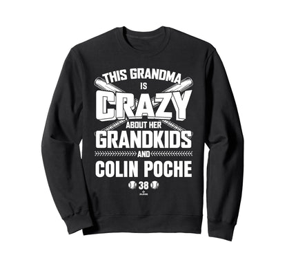 Grandma Crazy Colin Poche Tampa Sweatshirt - Streetwear Style Men Women - T-Shirt, Sweatshirt, Hoodie