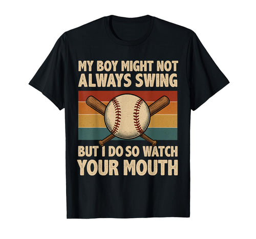 Funny Baseball Mom My Might Not T-Shirt - Casual Everyday Wear for Adults - T-Shirt, Sweatshirt, Hoodie