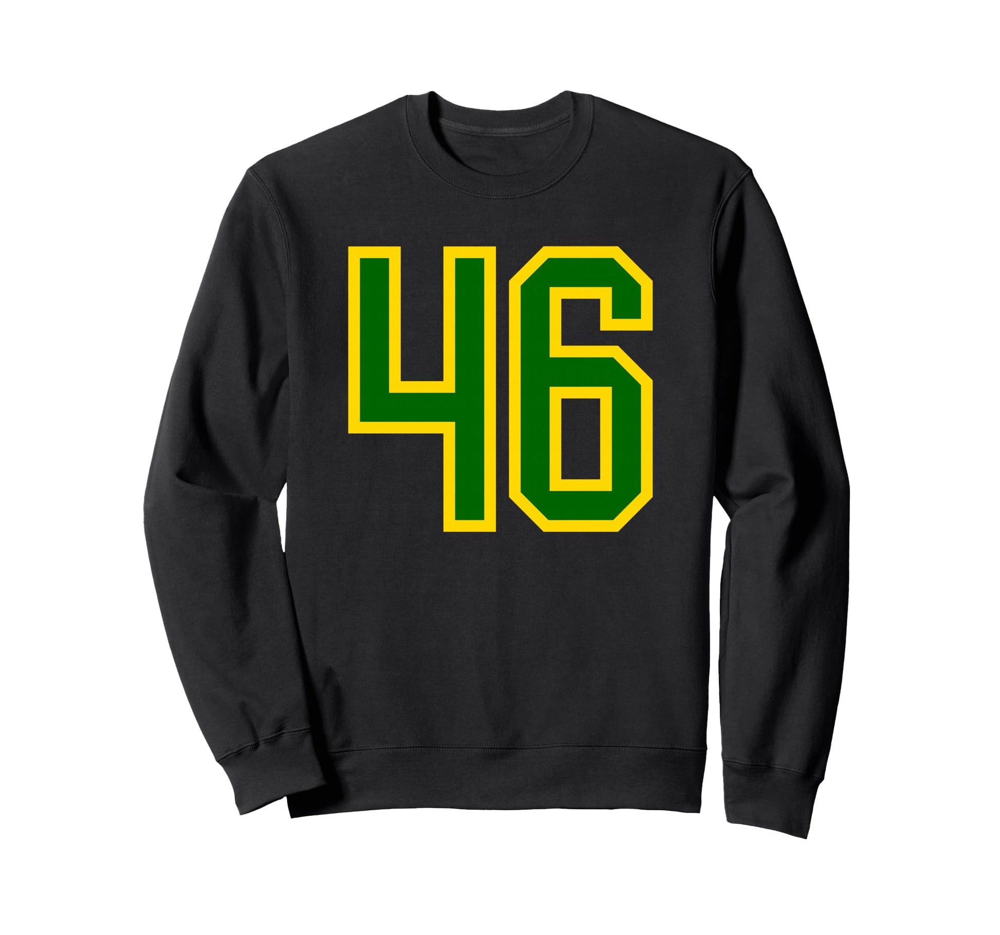 Green Yellow Sport Team Number 46 Sweatshirt - Unique Graphic Men Women - T-Shirt, Sweatshirt, Hoodie