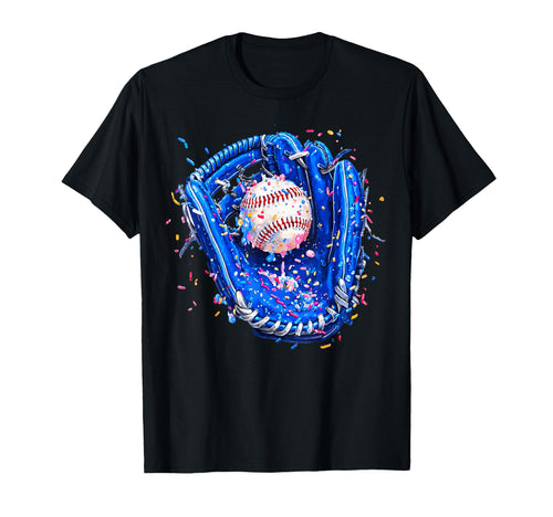 Baseball Ice Cream Baseballs Stuff T-Shirt - Minimalist Print for Adults - T-Shirt, Sweatshirt, Hoodie