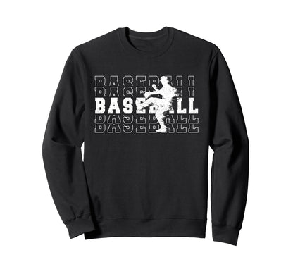 Baseball Pitcher Match Day Team Sweatshirt - Streetwear Style Men Women - T-Shirt, Sweatshirt, Hoodie