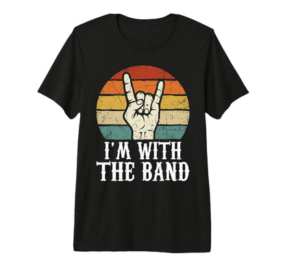 Im Band Rock Music Lover Rock Sign T-Shirt - Graphic Print for Adults - T-Shirt, Sweatshirt, Hoodie