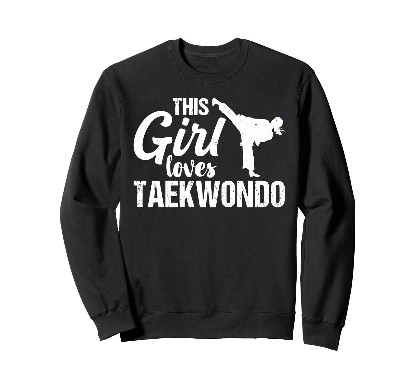 This Loves Taekwondo Game Day Female Sweatshirt - Streetwear Style Unisex - T-Shirt, Sweatshirt, Hoodie