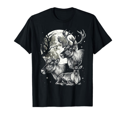Reindeer 90S Aesthetic Y2K T-Shirt - Casual Everyday Wear Men Women - T-Shirt, Sweatshirt, Hoodie