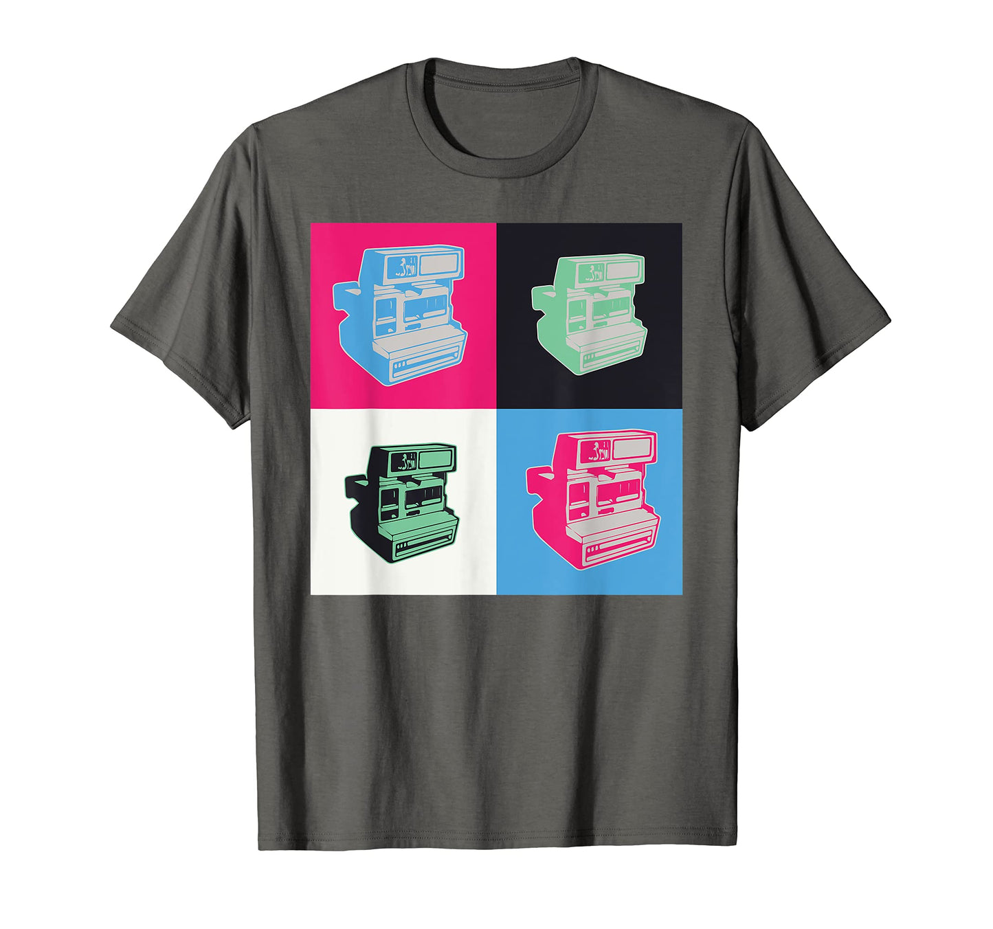 Pop Art 60S Instant Camera Artist T-Shirt - Graphic Print Men Women - T-Shirt, Sweatshirt, Hoodie