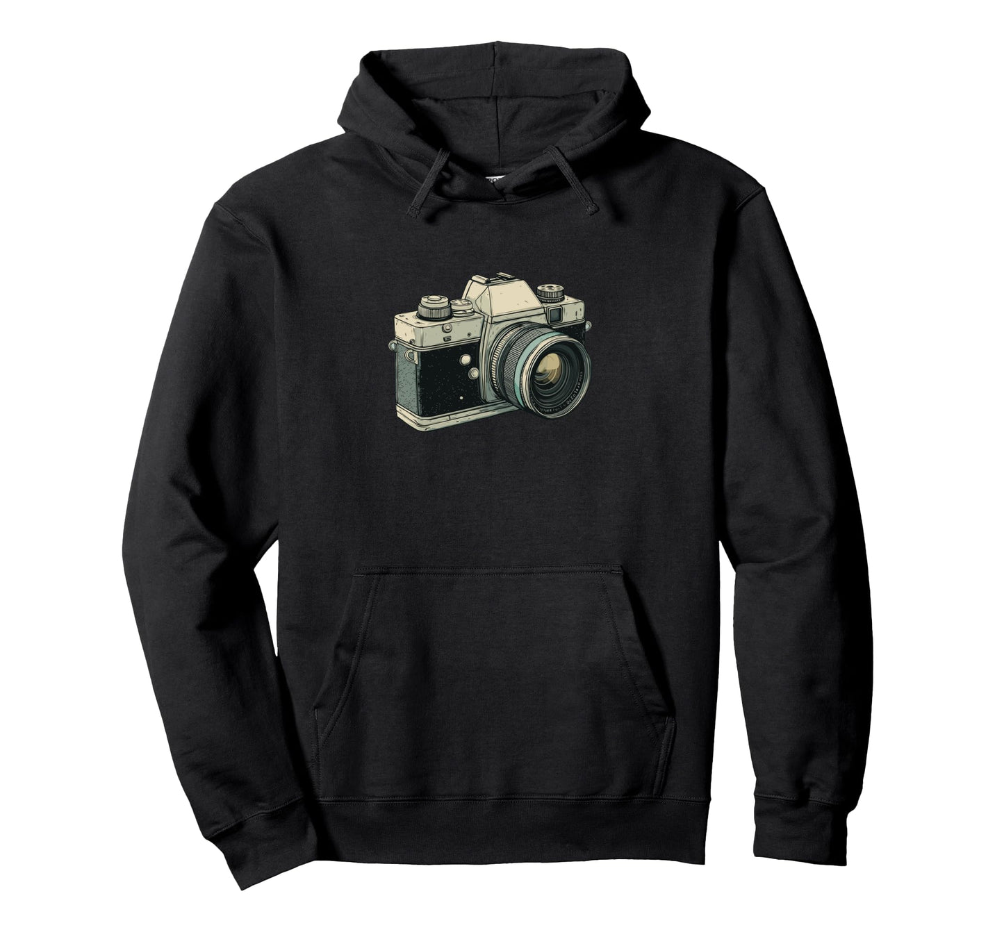 Photographer Film Camera Hoodie - Fun Novelty Design for Adults - T-Shirt, Sweatshirt, Hoodie