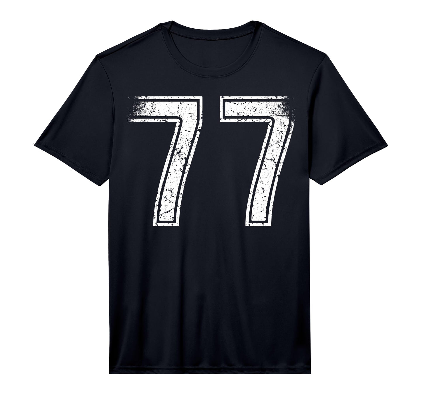 Sport Team Number 77 Performance T-Shirt - Casual Everyday Wear Men Women - T-Shirt, Sweatshirt, Hoodie