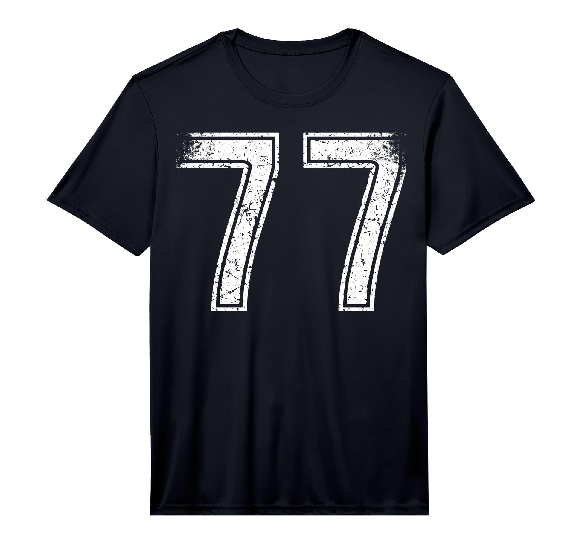 Sport Team Number 77 Performance T-Shirt - Casual Everyday Wear Men Women - T-Shirt, Sweatshirt, Hoodie
