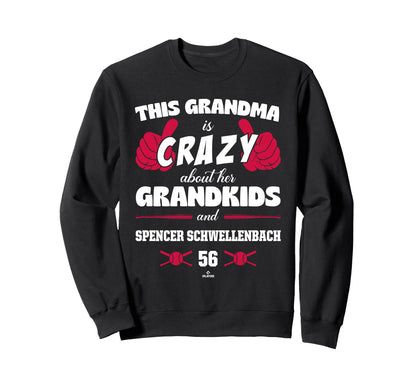 Grandma Crazy Spencer Sweatshirt - Custom Art Print for Adults - T-Shirt, Sweatshirt, Hoodie