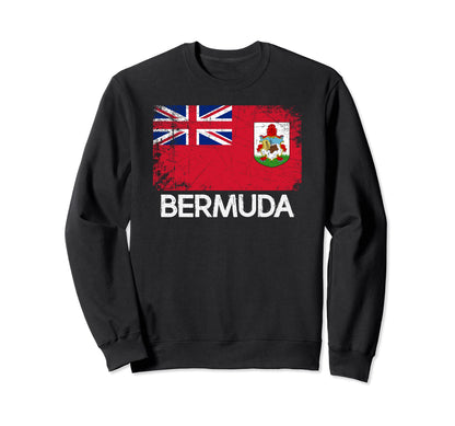 Bermudan Flag Made Bermuda Gift Sweatshirt - Casual Everyday Wear Unisex - T-Shirt, Sweatshirt, Hoodie
