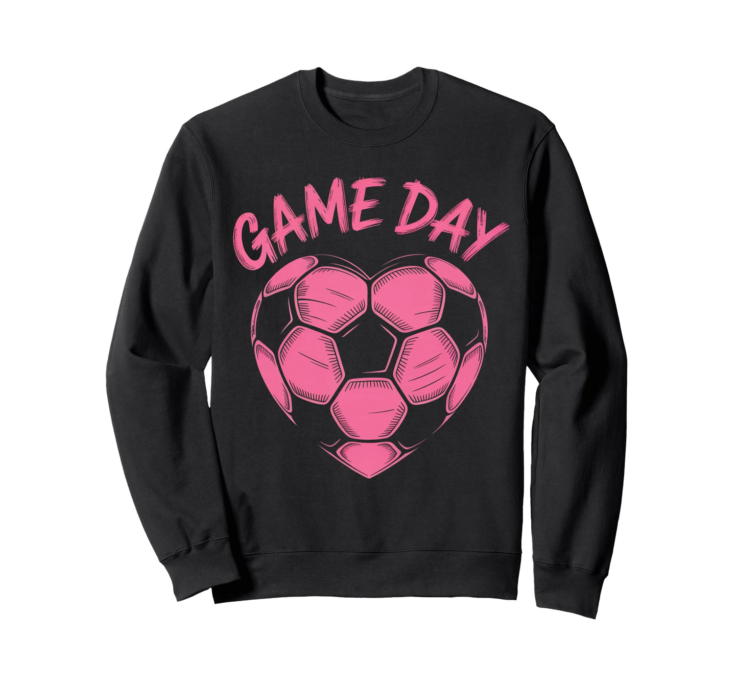 Womens Soccer Game Day Ladies Sweatshirt - Casual Everyday Wear for Adults - T-Shirt, Sweatshirt, Hoodie