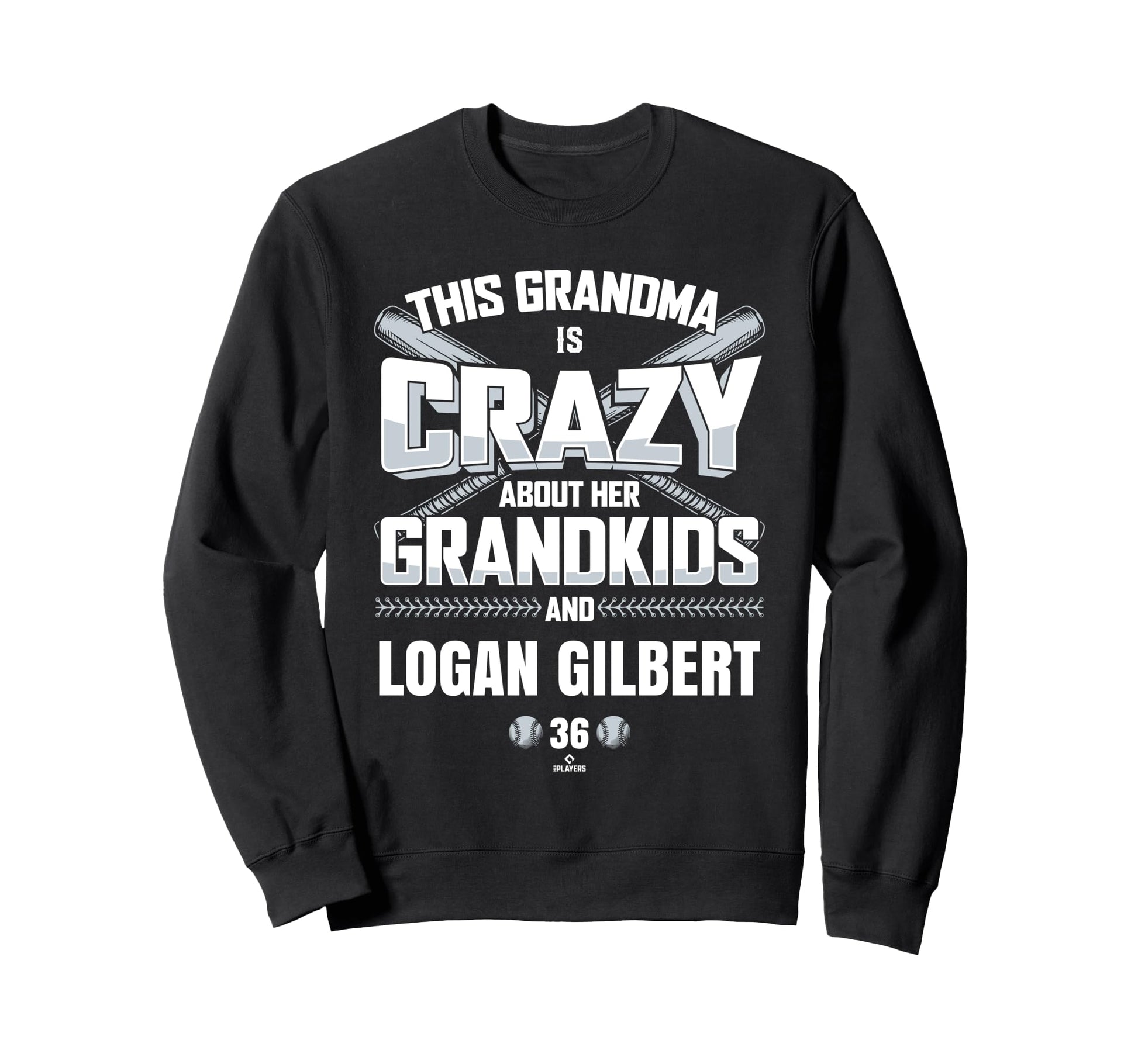 Grandma Crazy Logan Gilbert Sweatshirt - Casual Everyday Wear for Adults - T-Shirt, Sweatshirt, Hoodie