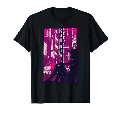 Sad Feelings I Vaporwave Aesthetic T-Shirt - Trendy Graphic Men Women - T-Shirt, Sweatshirt, Hoodie