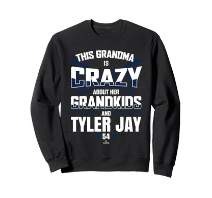 Grandma Crazy Tyler Jay Milwaukee Sweatshirt - Streetwear Style Unisex - T-Shirt, Sweatshirt, Hoodie