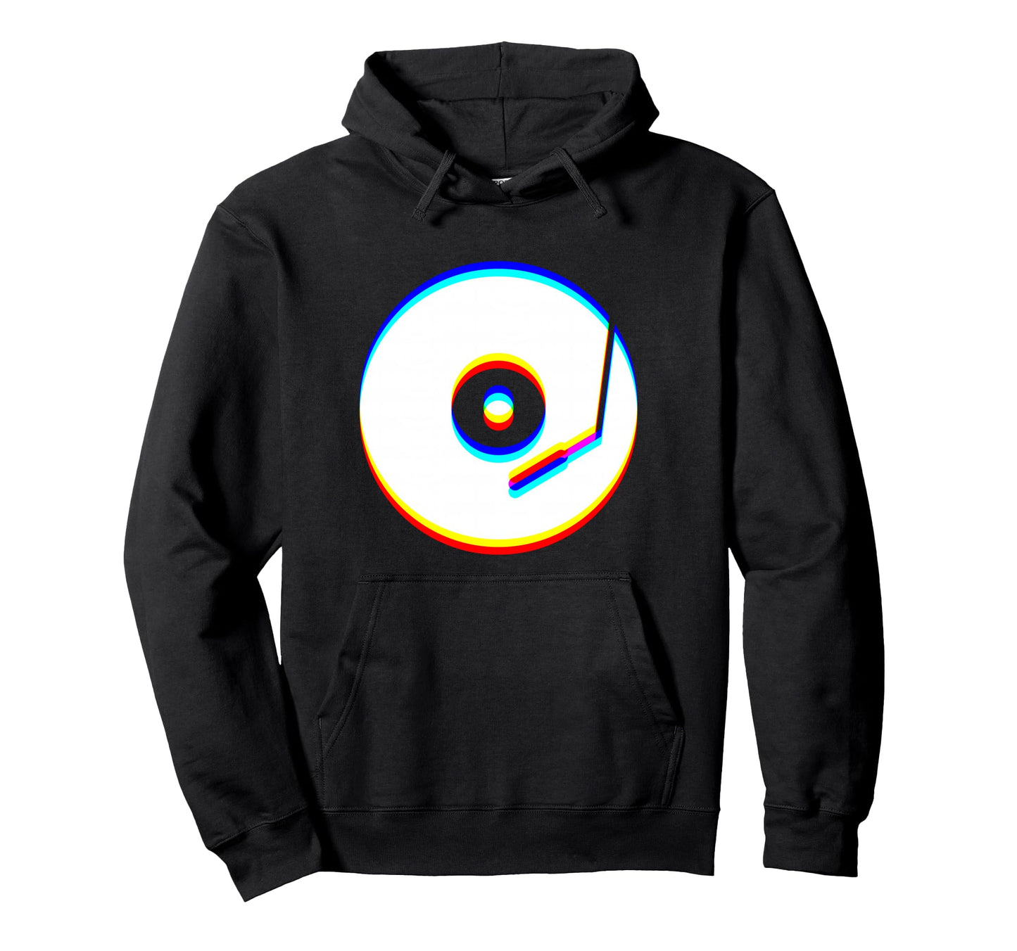 Glitch Art Optical Illusion Vaporwave Hoodie - Casual Everyday Wear Unisex - T-Shirt, Sweatshirt, Hoodie