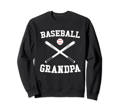 Proud Baseball Grandpa Gift Sweatshirt - Novelty Apparel for Adults - T-Shirt, Sweatshirt, Hoodie