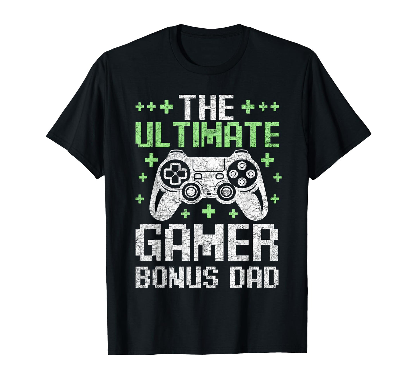 Stepdad Fathers Day Ultimate Gamer T-Shirt - Minimalist Print Men Women - T-Shirt, Sweatshirt, Hoodie