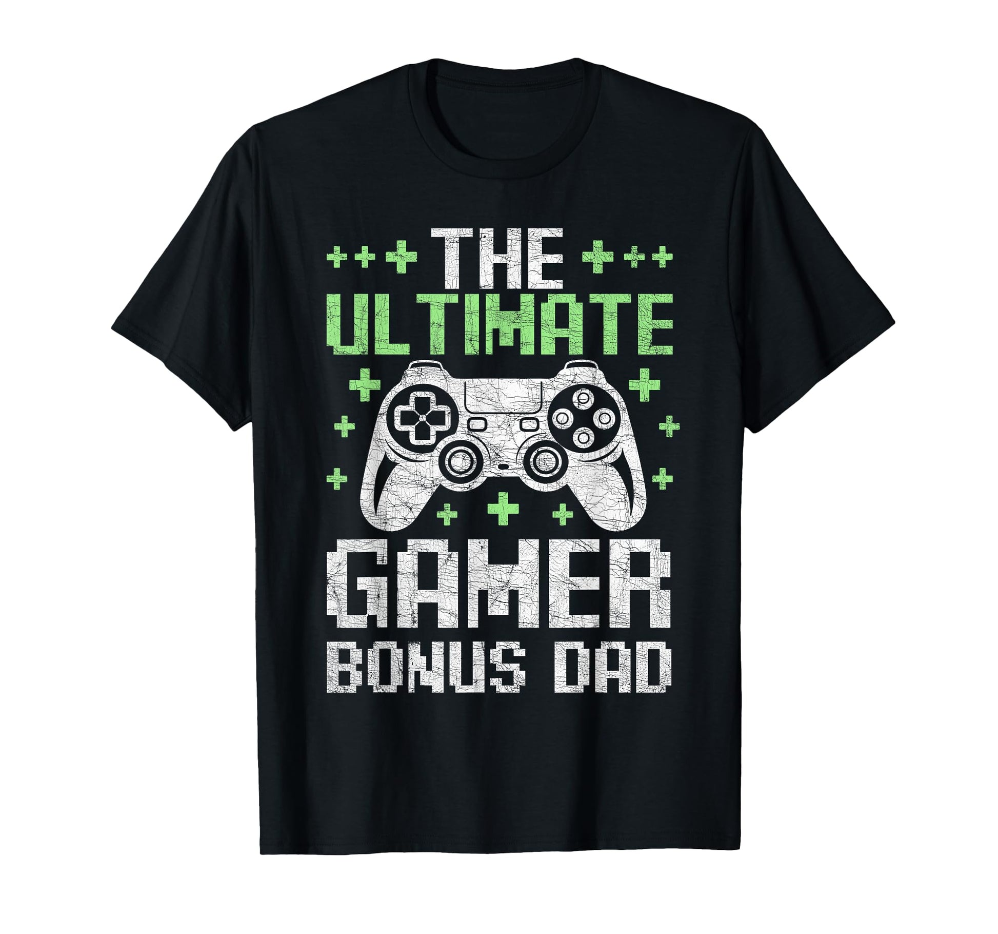 Stepdad Fathers Day Ultimate Gamer T-Shirt - Minimalist Print Men Women - T-Shirt, Sweatshirt, Hoodie