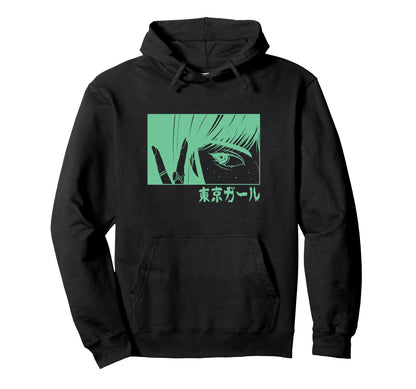 Naughty Anime Japanese Aesthetic Hoodie - Fun Novelty Design for Adults - T-Shirt, Sweatshirt, Hoodie