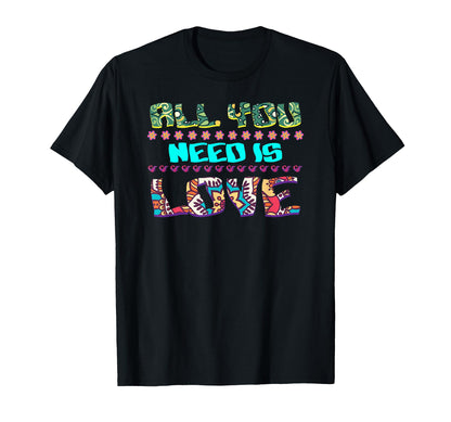 Hippie Bohemian Flower Power Peace T-Shirt - Streetwear Style Men Women - T-Shirt, Sweatshirt, Hoodie