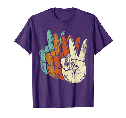Victory Hand Peace Sign Peace T-Shirt - Custom Art Print for Adults - T-Shirt, Sweatshirt, Hoodie