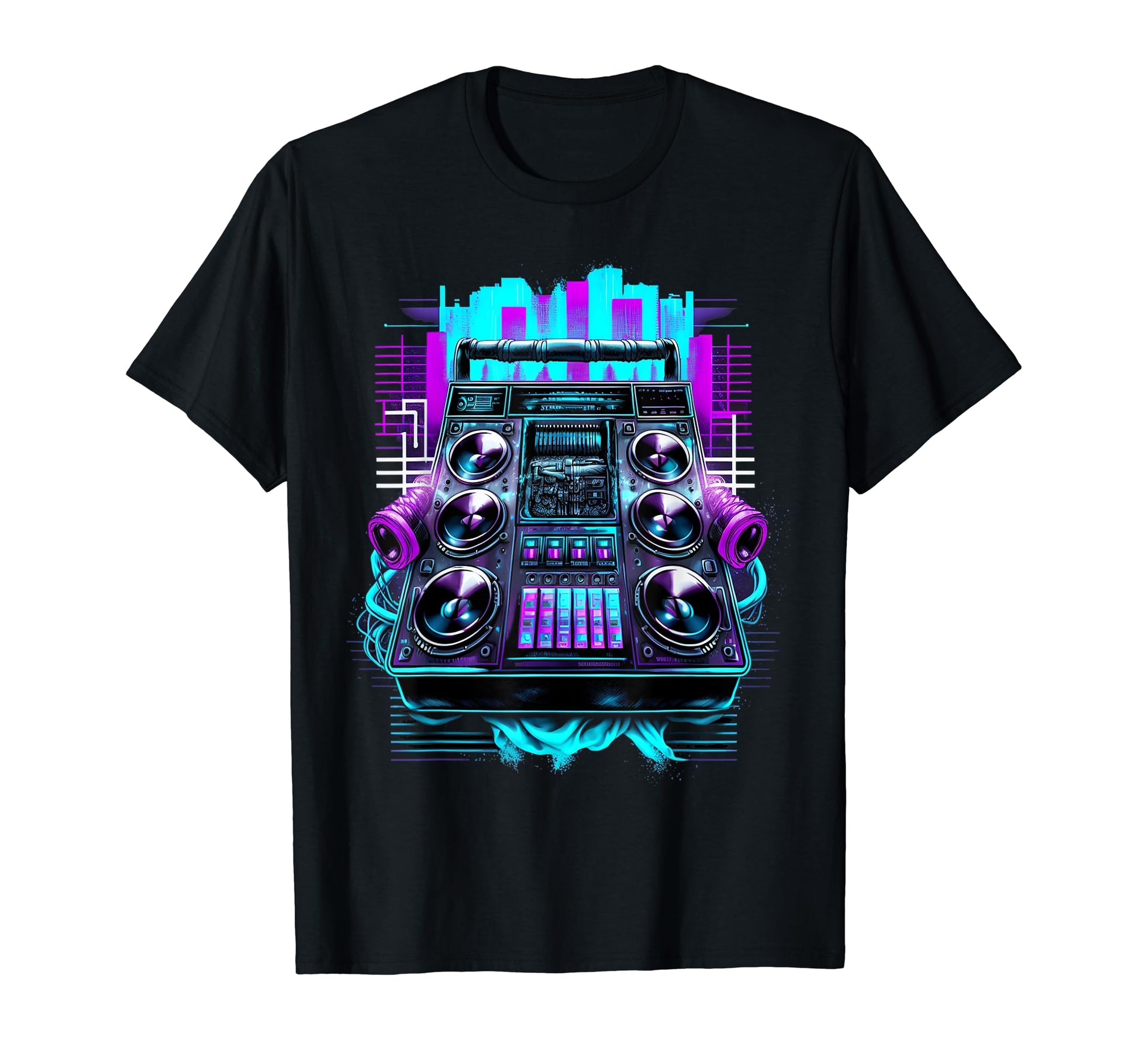 Vaporwave Aesthetic Synthwave Rave Pult T-Shirt - Graphic Print for Adults - T-Shirt, Sweatshirt, Hoodie
