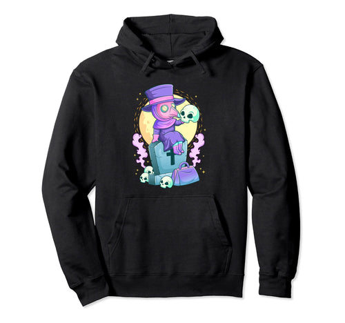 Kawaii Pastel Goth Creepy Plague Hoodie - Aesthetic Graphic Men Women - T-Shirt, Sweatshirt, Hoodie