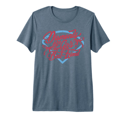 Best Friend Diamonds Are Baseball T-Shirt - Casual Everyday Wear Men Women - T-Shirt, Sweatshirt, Hoodie