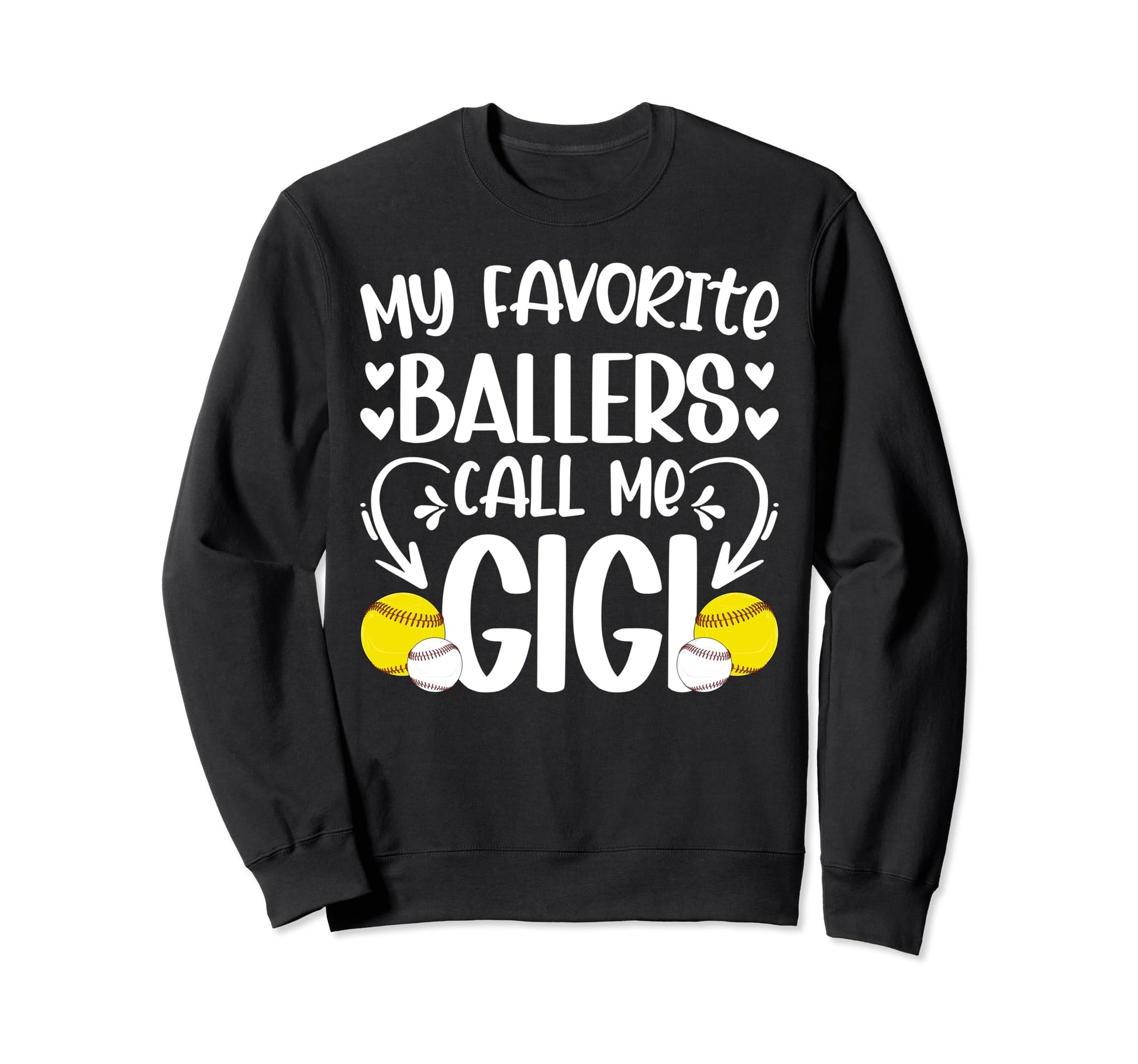 Favorite Ballers Call Me Gigi Sweatshirt - Custom Art Print Unisex - T-Shirt, Sweatshirt, Hoodie