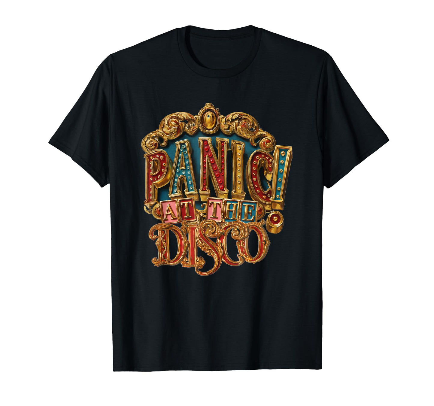 Panic Disco Carousel T-Shirt - Streetwear Style for Adults - T-Shirt, Sweatshirt, Hoodie