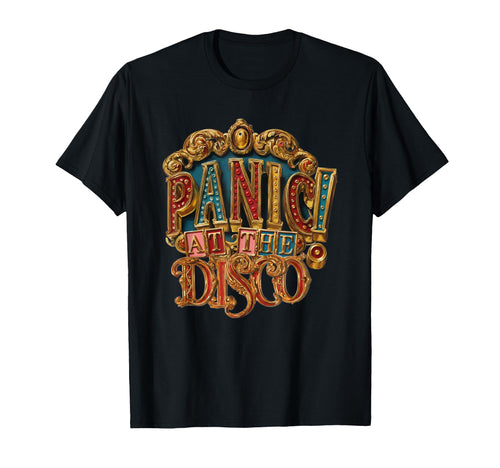Panic Disco Carousel T-Shirt - Streetwear Style for Adults - T-Shirt, Sweatshirt, Hoodie