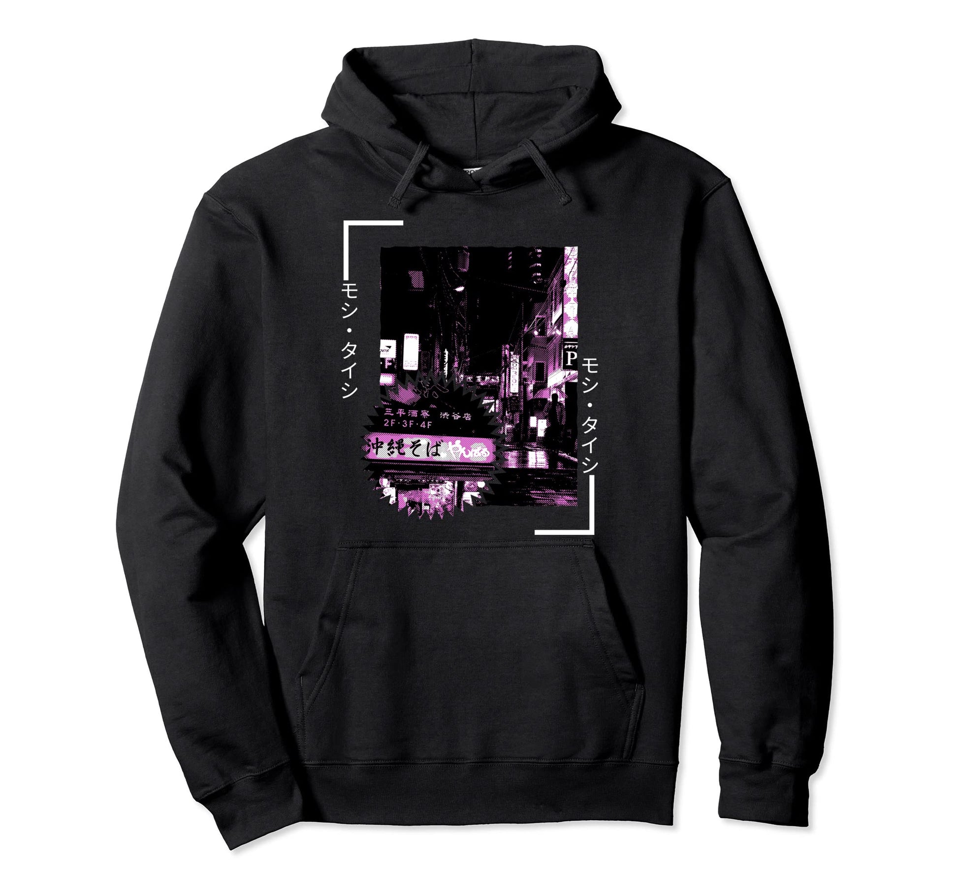 Vaporwave Aesthetic Japan 80S 90S Tokyo Hoodie - Graphic Print Men Women - T-Shirt, Sweatshirt, Hoodie