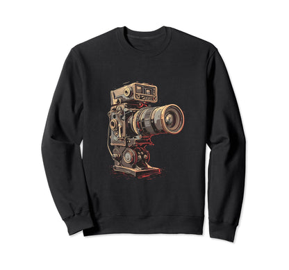 Photography Film Camera Photographer Sweatshirt - Unique Graphic for Adults - T-Shirt, Sweatshirt, Hoodie