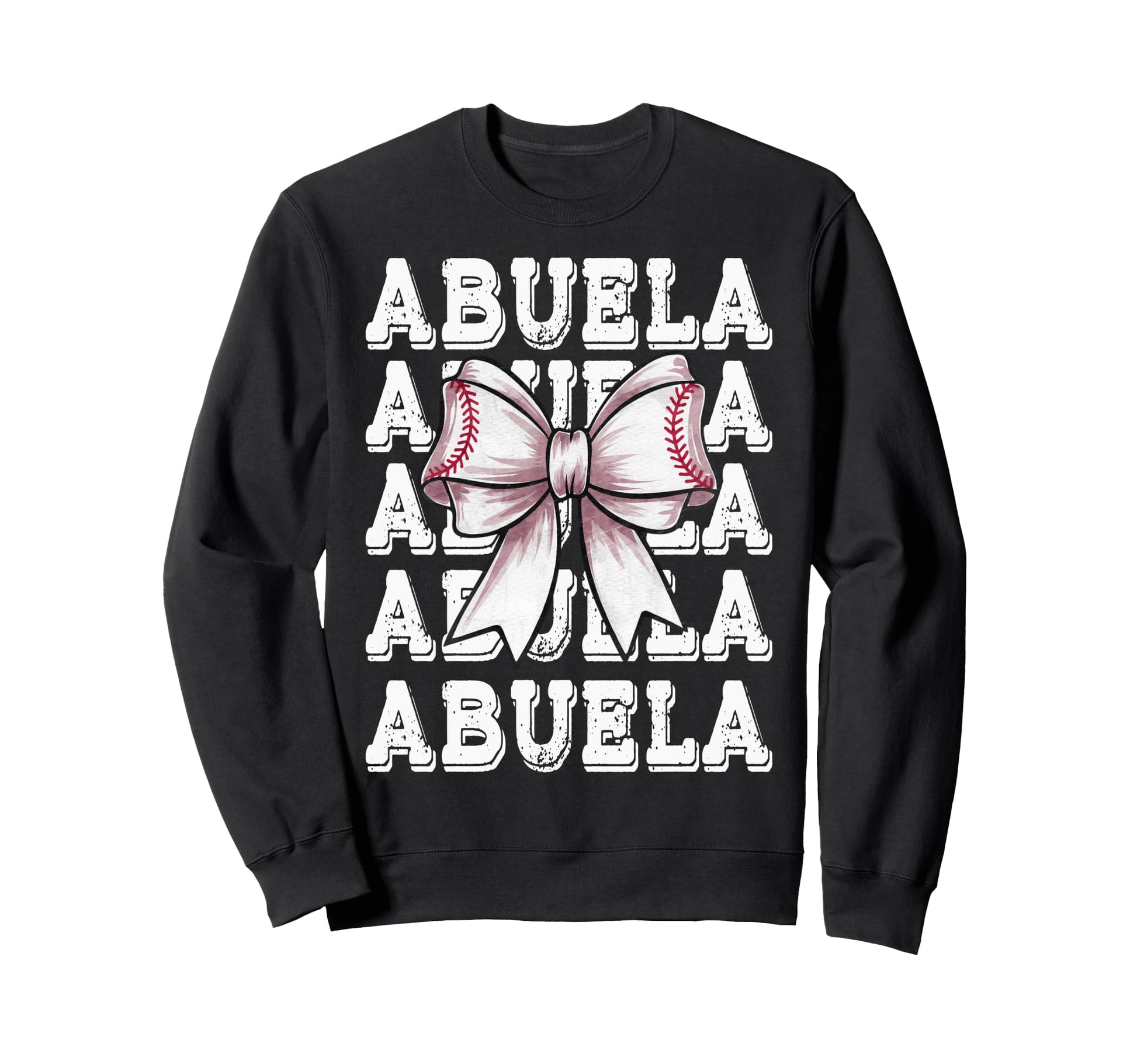 Coquette Baseball Abuela Matching Sweatshirt - Graphic Print Men Women - T-Shirt, Sweatshirt, Hoodie
