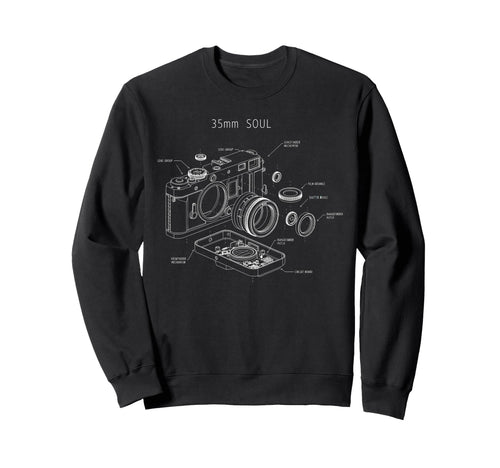 Film Camera Exploded View 35Mm Sweatshirt - Streetwear Style for Adults - T-Shirt, Sweatshirt, Hoodie