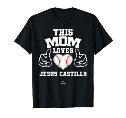This Mom Loves Jesus Castillo T-Shirt - Aesthetic Graphic for Adults - T-Shirt, Sweatshirt, Hoodie