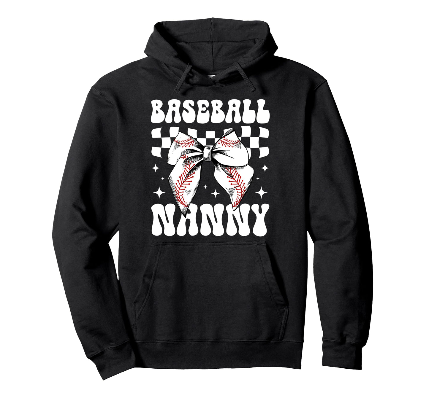 Baseball Nanny Coquette Nanny Baseball Hoodie - Novelty Apparel Unisex - T-Shirt, Sweatshirt, Hoodie